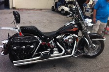 Harley-Davidson FLSTC Softail Héritage Classique 1340 carbu
