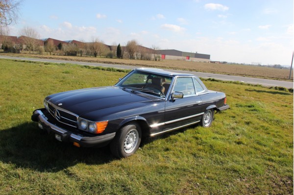 Mercedes 380 SL cabriolet 1983